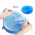 Reusable Stretch Silicone Food Covers – Keep Food Fresh Without Plastic
